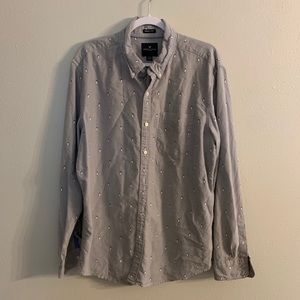 American Eagle Oxford Button-Up Shirt
